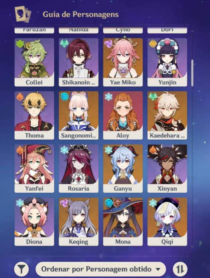 Genshin Impact ar 56, Citlali, Yae Miko, Nahida, Ganyu...