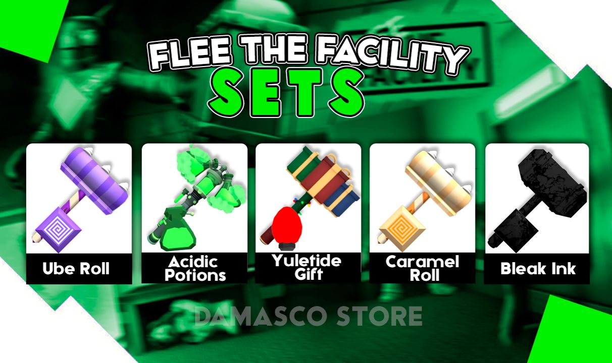 | PROMOÇÃO - SETS DE MARRETAS. FLEE THE FACILITY (FTF) MARRETÃO.