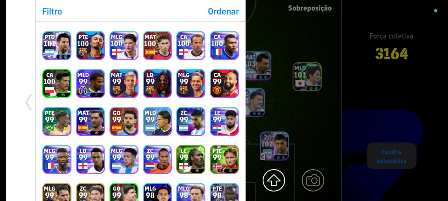 CONTA 2 EPICOS 105+ E UM BIG TIME PRA COMECAR NO EFOOTBALL