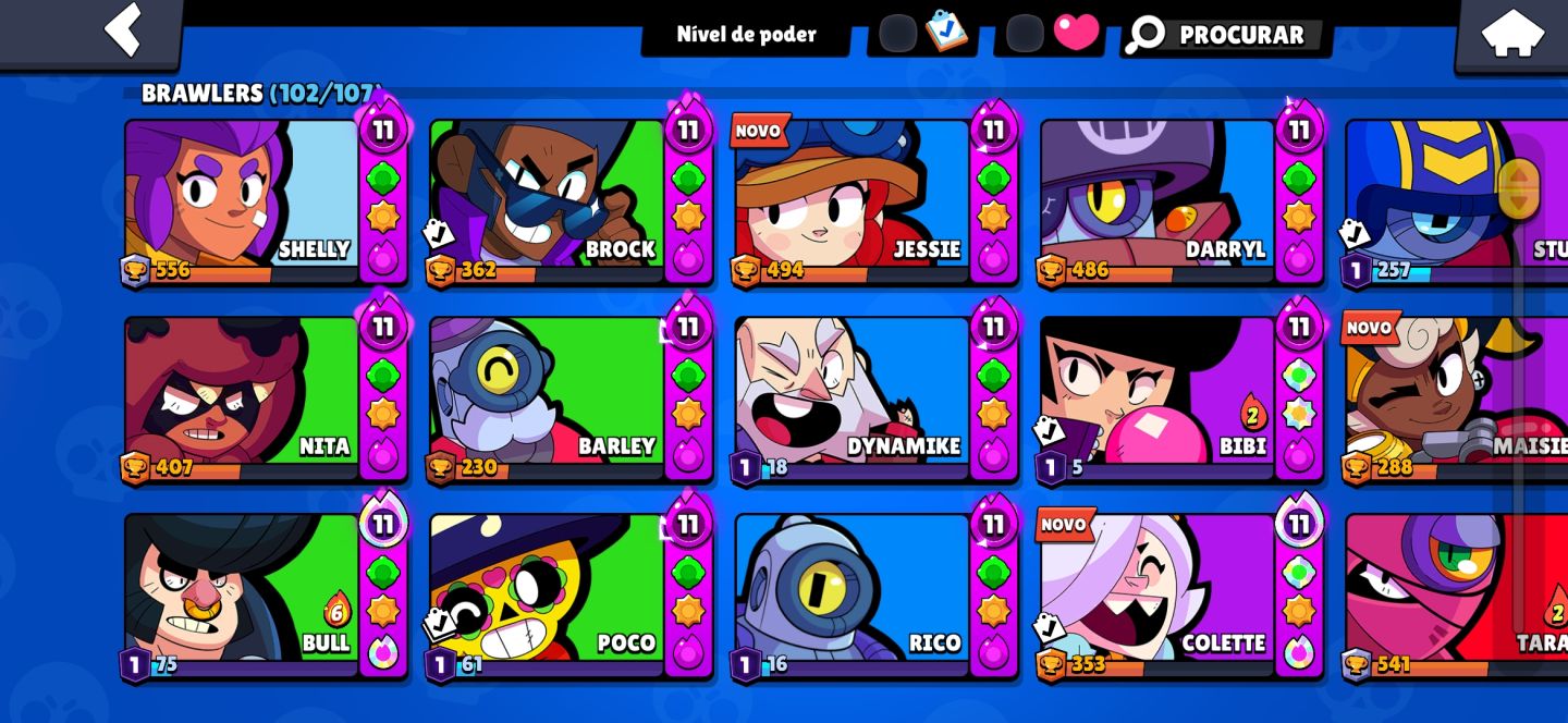 Conta de brawl star de 2021