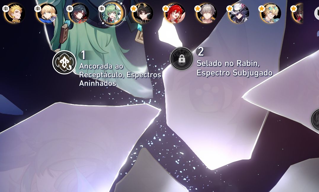 Conta Star Rail com todos da collab Gilgamesh E1 muito conteudo para farm 19Lx5