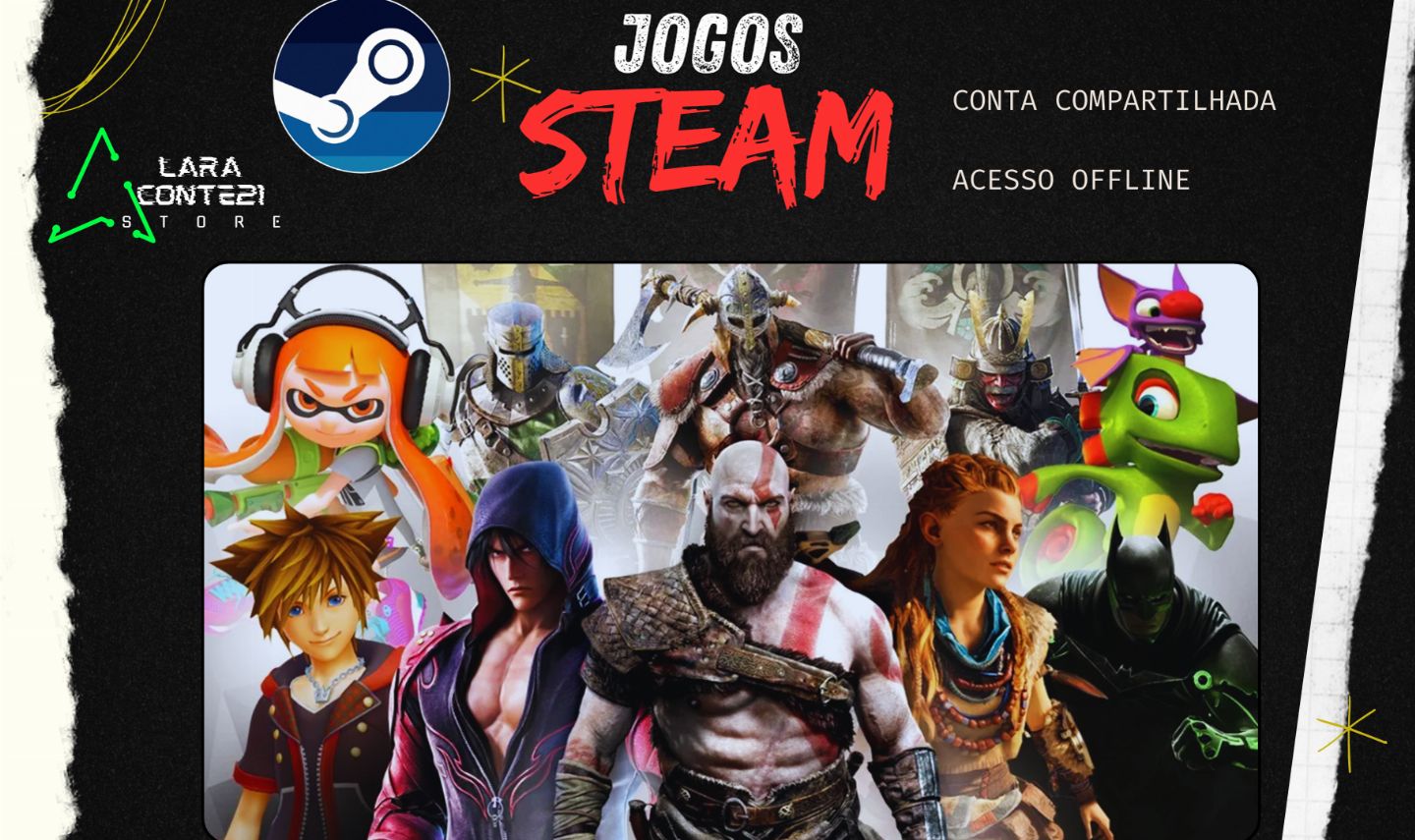 Jogos para PC off-line- ATUALIZADO - STEAM