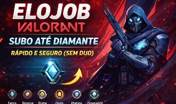 Elojob Valorant Subo até Diamante | Rápido e Seguro (Sem Duo)