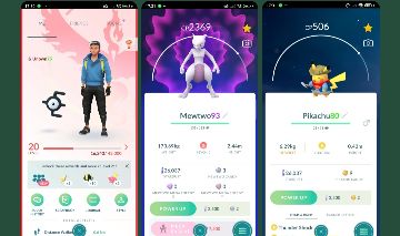Pokémon GO Lv. 20 | Mewtwo + Giratina + Unown + Pikachu Evento | D205