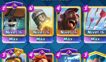 Conta de clash royale 14k de trofeus
