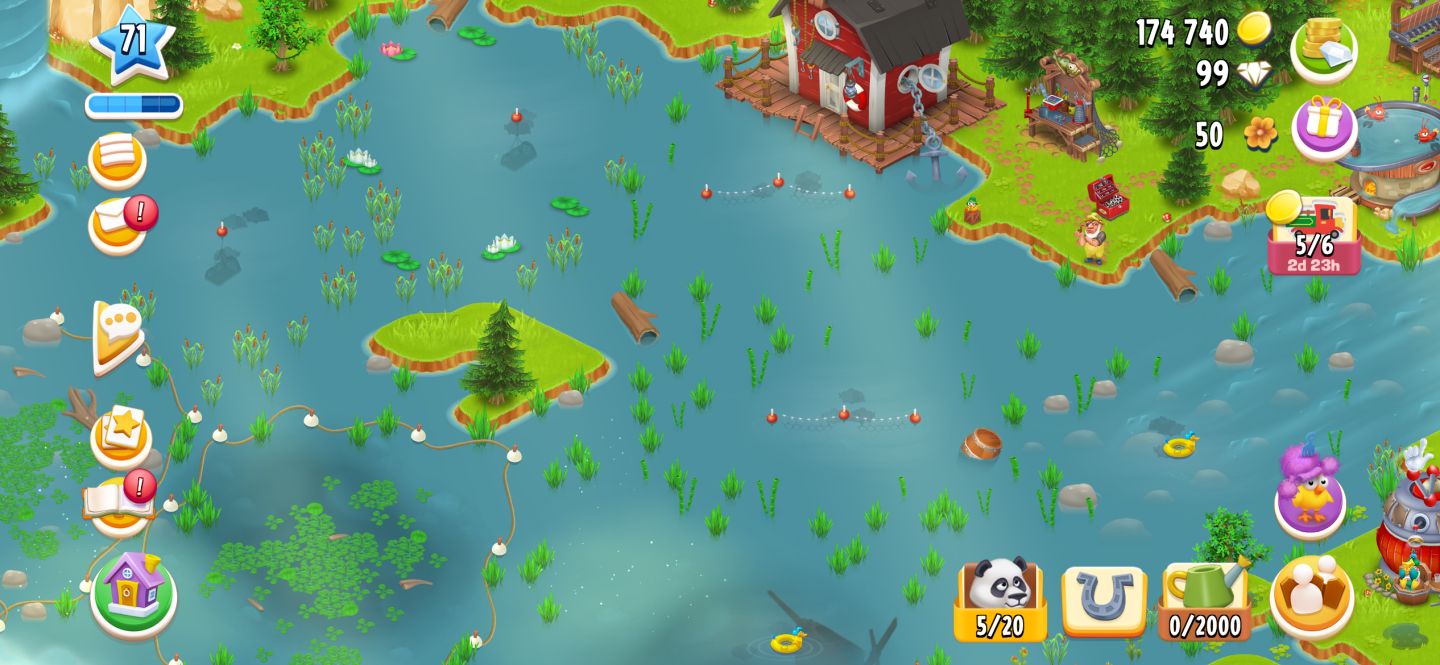CONTA HAY DAY - Nível 71, 101 diamantes (mais informações na descrição)