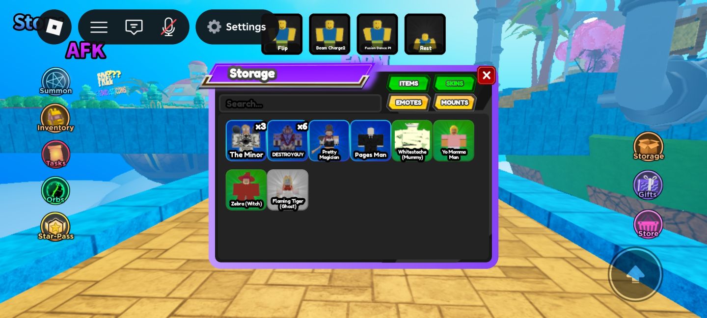 CONTA ASTD [OG] ROBLOX (COM 3X) (OVERLORD) (LVL 366) VARIOS 7 STAR MENOR PREÇO!!
