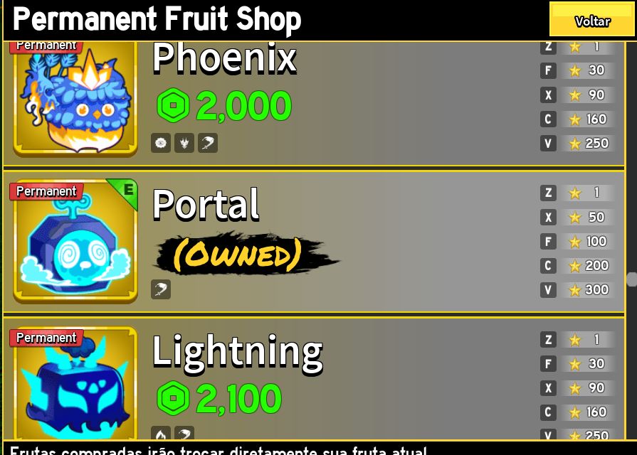 Conta blox fruit full upada!!! e em outros jogos tmb minha principal