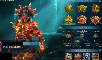 CONTA ENDGAME 7 MITICOS, 281 LENDARIOS, 35 LENDARIOS VOIDS