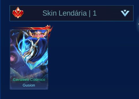 CONTA MAIN JUNGLE / MOBILE LEGENDS | 315 SKINS | GUSION LEGEND + KOF + COLLECTOR