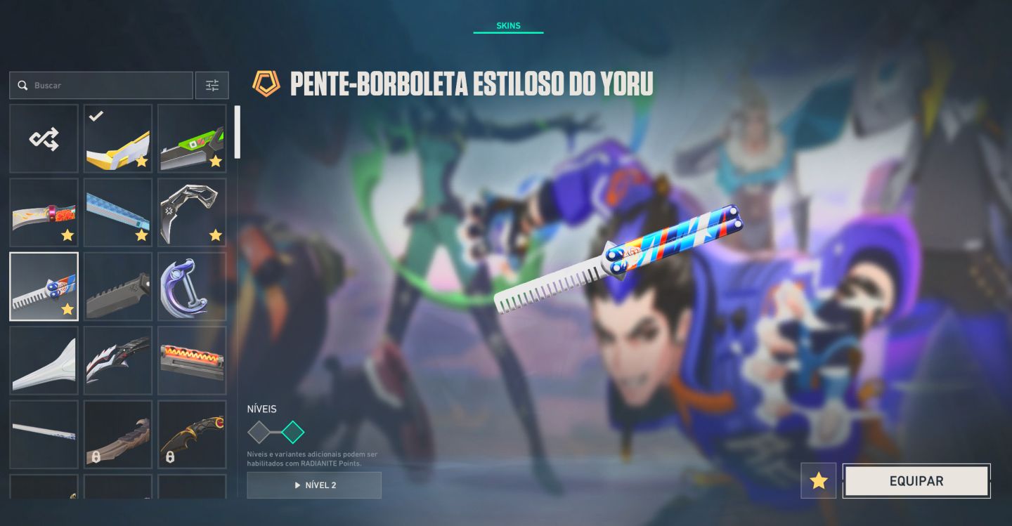 Conta Valorant - Mais de 3k gastos... com Faca VCT 2025 e mais de 110 skins