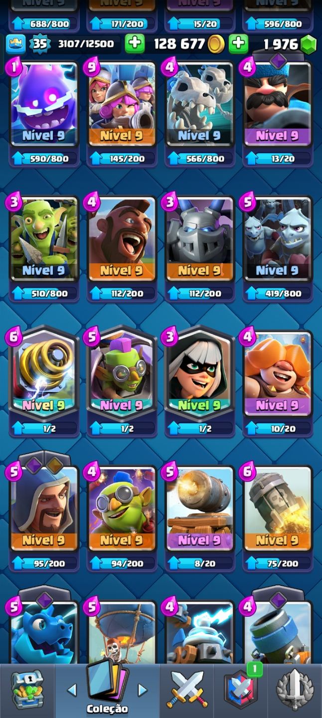 CONTA DE CLASH ROYALE COM 7K DE TROFÉUS E EMOJIS RAROS [VALOR MÍNIMO]