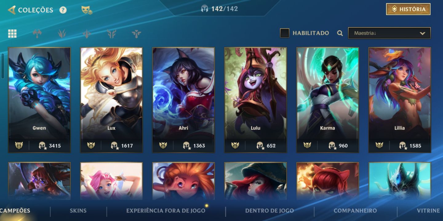 CONTA MAIN GWEN - WILD RIFT
