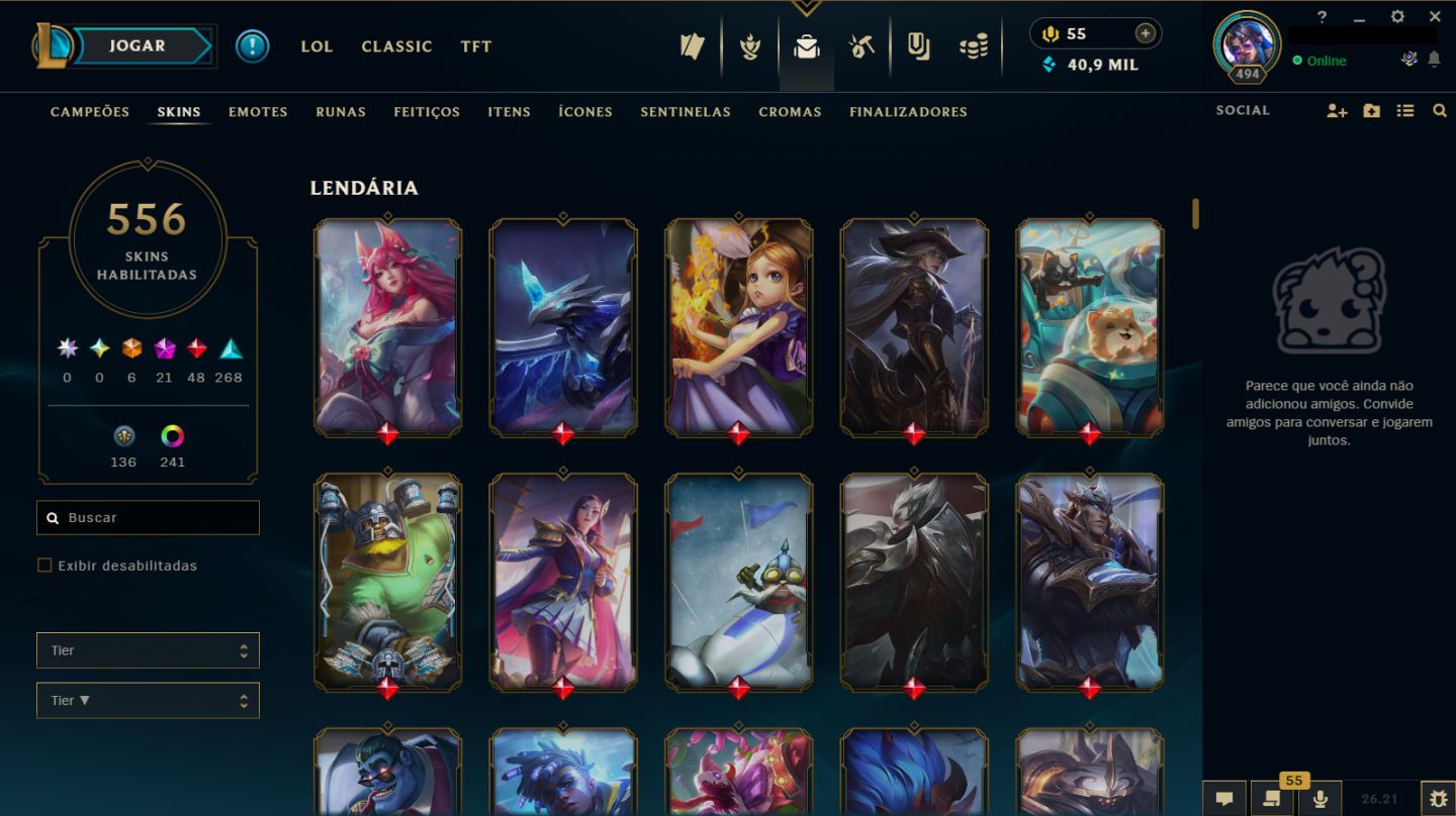 Conta Esmeralda - 556 Skin