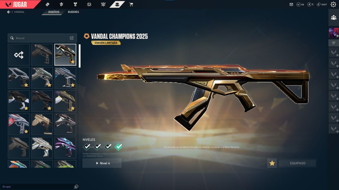 Conta Valorant | Champions 2025 Vandal | 14 Knife | Pacote Ora | 70K VP DE Gasto