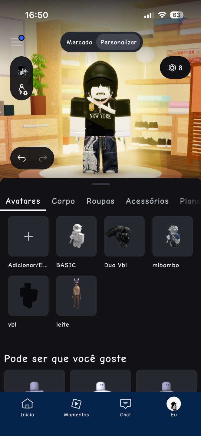 CONTA ROBLOX UPADA EM VÁRIOS JOGOS!!!