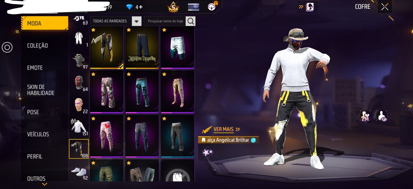 Conta de Free Fire muito boa para não começar do zero