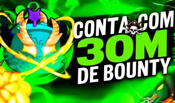 CONTAS COM 30M DE BOUNTY | BLOX FRUITS