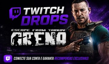 [MENOR PREÇO] Escape From Tarkov: Arena - Twitch Drops - 750000 RUB/GP100 e +
