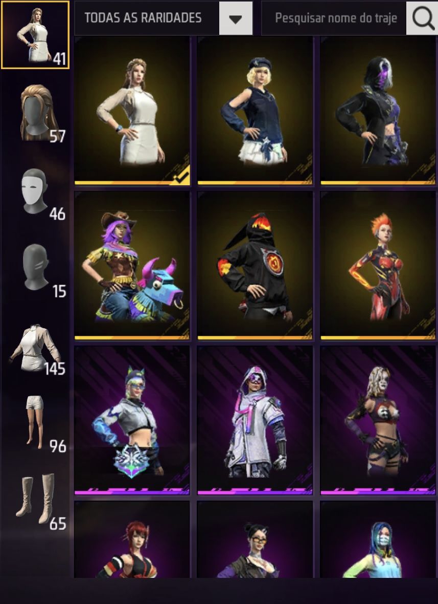 Conta Free Fire com Angelical(F)