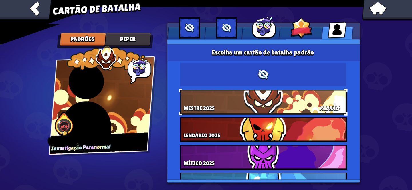 CONTA DE BRAWL STARS RARA E QUASE RANK PRO