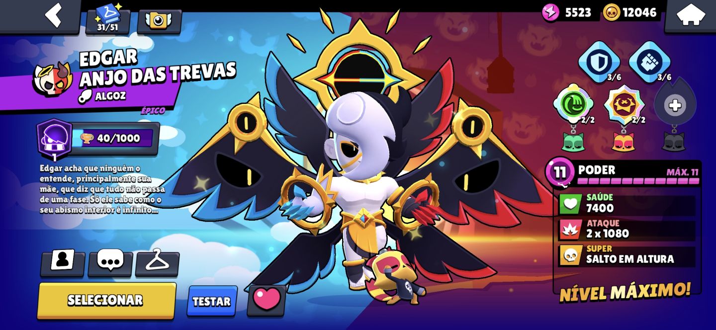 Conta de Brawl Stars Upada no precinho! Compre antes que esgote!!!