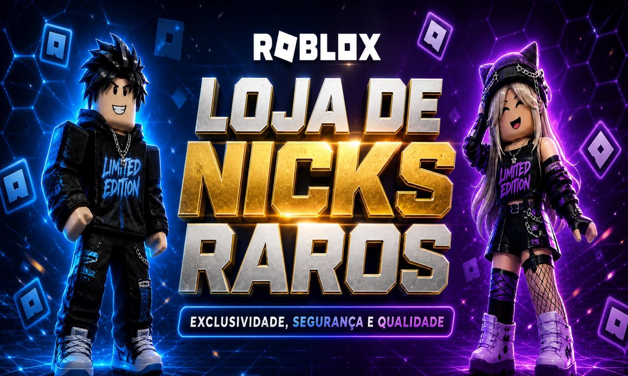 Contas Roblox a Vendas com Nick Curto (5 Caracteres)