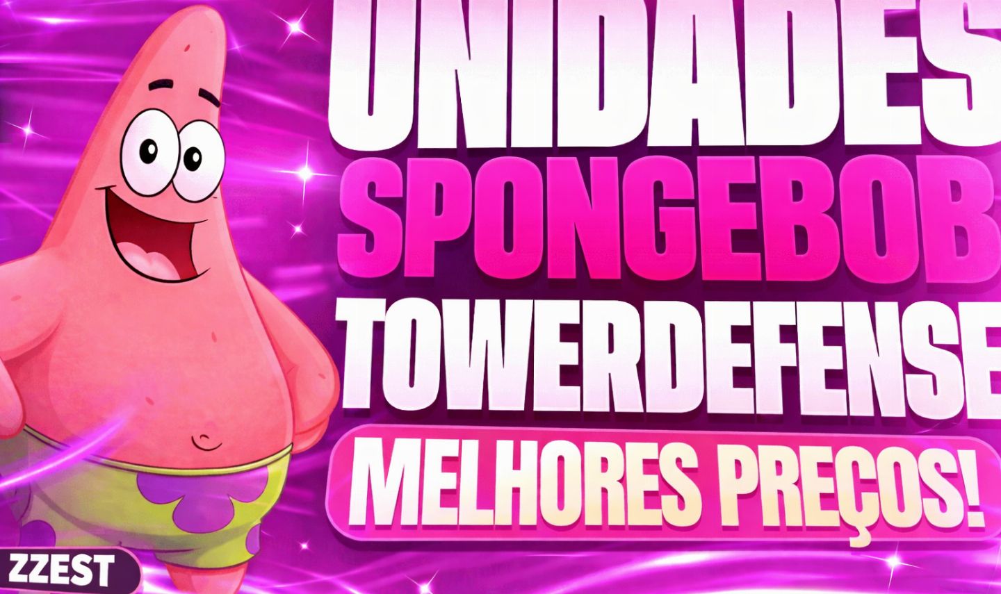 SPONGEBOB TOWER DEFENSE/DEFESA DA TORRE DO BOB ESPONJA/GAMEPASS E UNITS+BRINDES