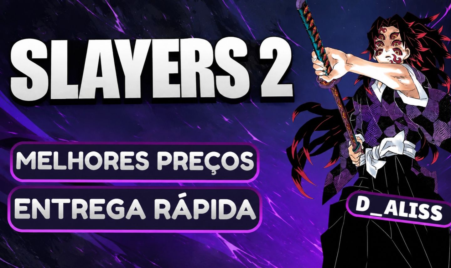 CONTAS Project slayers 2 / Assassinos 2 - (Mais barato e Mais vendido) ROBLOX