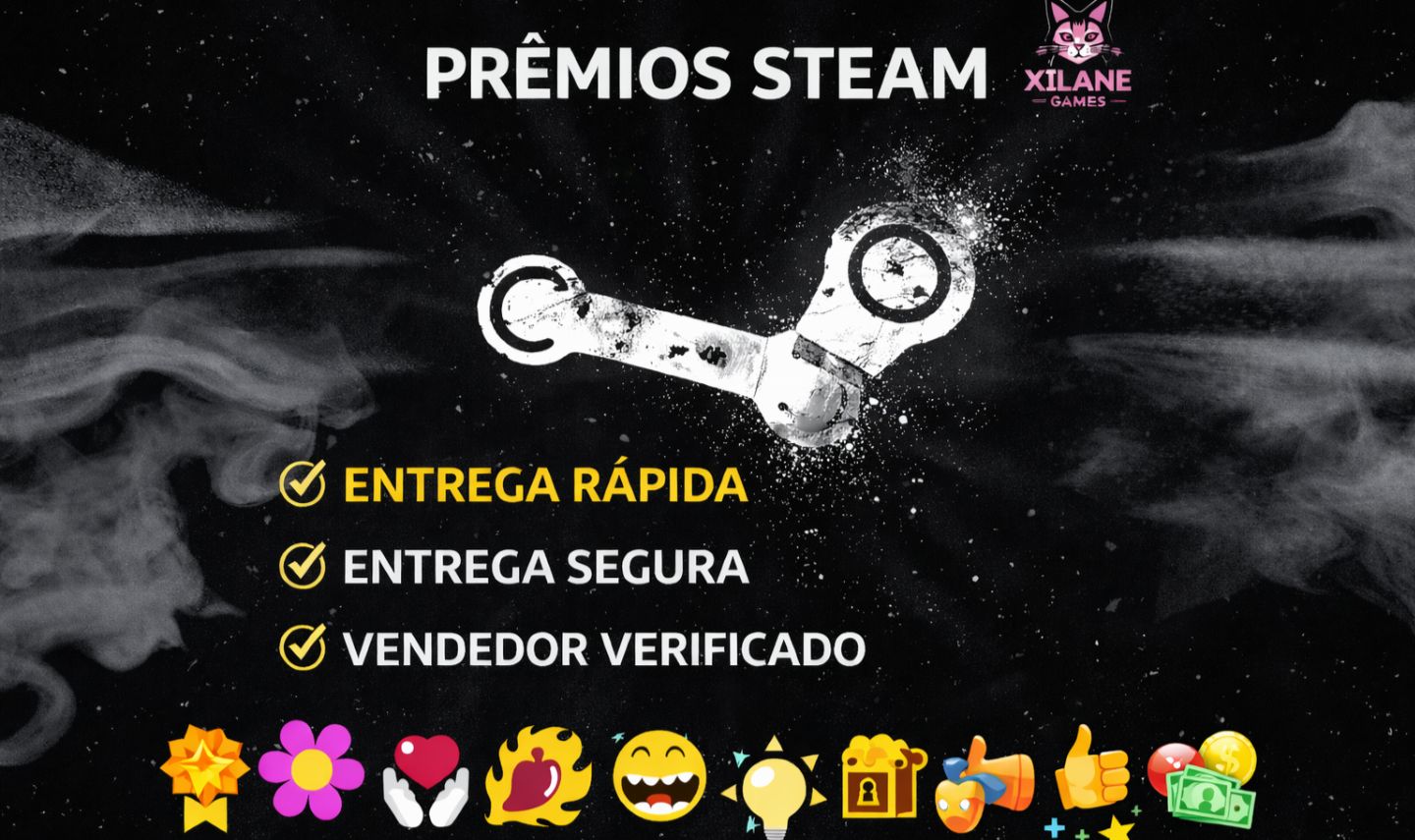 PREMIAÇÕES DE PERFIL STEAM (ENVIO POR AWARDS)