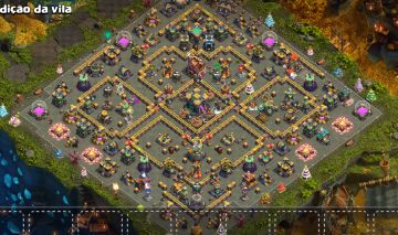 Clash of Clans // cv14 com construções Full só o mel direto no seu email