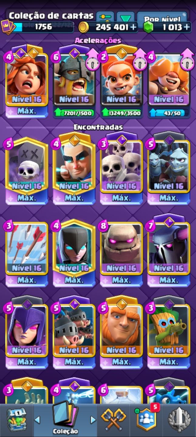 14000 troféus COMPLETA LVL 16 | 19 EVOLUÇÕES | MAIOR CAMPEÃO | INSÍGNIA 10 ANOS