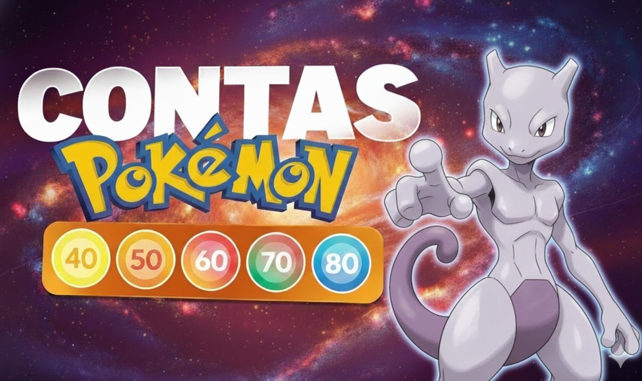 Contas pokemon go level 40 ao 80