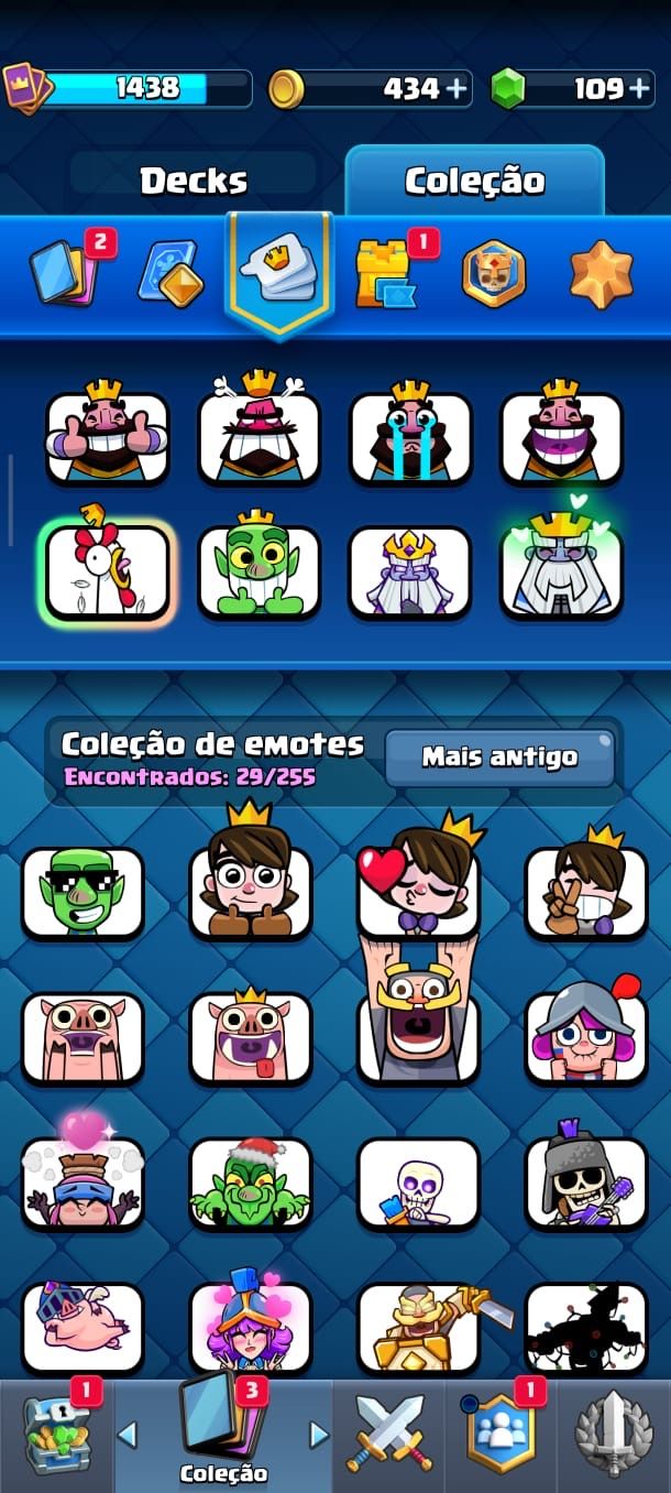 CONTA CLASH ROYALE 10.114 TROFÉUS | LVL 13 |
