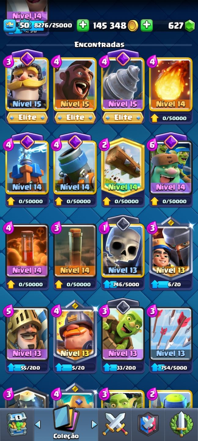 CONTA DE CLASH ROYALE 9K TROFEUS FULL ACESSO