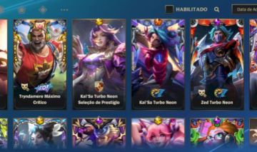 Conta de wild 794 skins full dados troca nick e-mail de criação 51 miticas