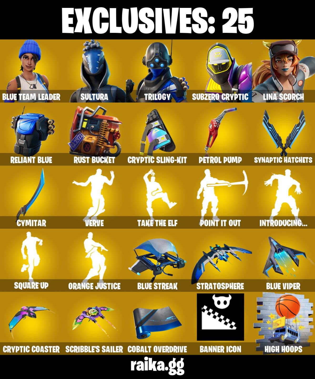 90 skins | Blue Team Leader | Sultura Lina Scorch
