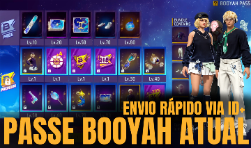 [PROMOÇÃO] Passe de Elite Booyah Premium Garena Free Fire | Via ID Sem Adicionar