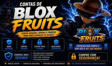 CONTA PREMIUM BLOX FRUITS - PRONTA ENTREGA PRINCIPAIS DESTAQUES:Nível: 2550+