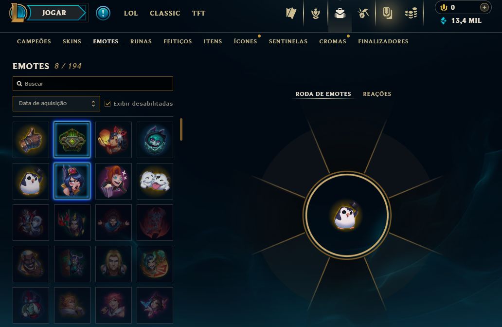 [Entrega Automática] Conta Lol Ouro, 47 Skins, 14K Ea, Upada na mão, 100% segura