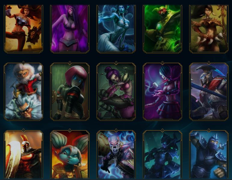 SMURF LEVEL 30 | NUNCA TEVE ELO | 58 CHAMP 71 SKINS | FULL ACESSO