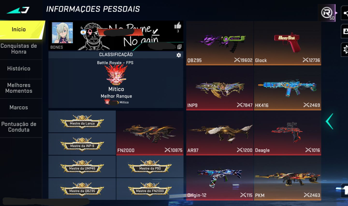 Conta de Bloodstrike FULL ACESSO (Ja Pegou Top 500 Global)