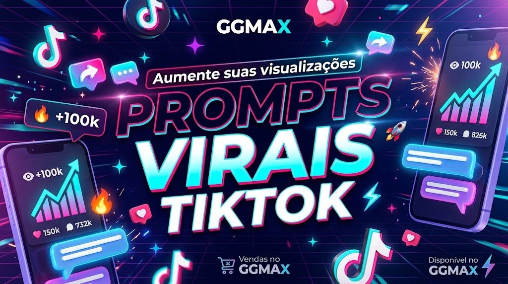 PROMPTS VIRAIS - MODELAGEM NO TIKTOK | SHOPEE | KWAI
