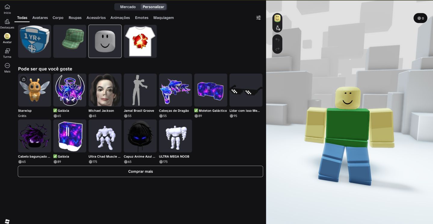 Conta Roblox de 2008 / ID COM 6 NUMEROS
