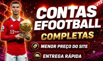 CONTAS BRABAS DE EFOOTBALL 3150+ DE FORÇA BARATAS