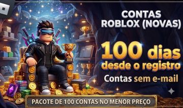 CONTAS ROBLOX | 100+ DIAS DE CRIAÇÃO | ENTREGA AUTOMÁTICA