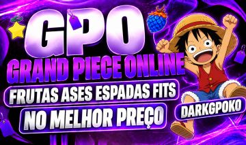 [MENOR PREÇO] GPO GRAND PIECE ONLINE ASES FRUTAS BAUS FITS ESPADAS ACESSORIOS