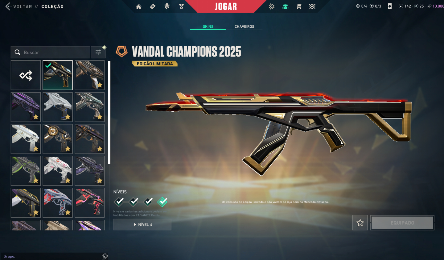 Valorant Conta mais de 5k gastos