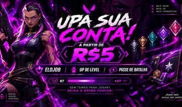 (VALORANT) UPO SUA CONTA E PASSE DE BATALHA / SUBIR LVL / ELOJOB