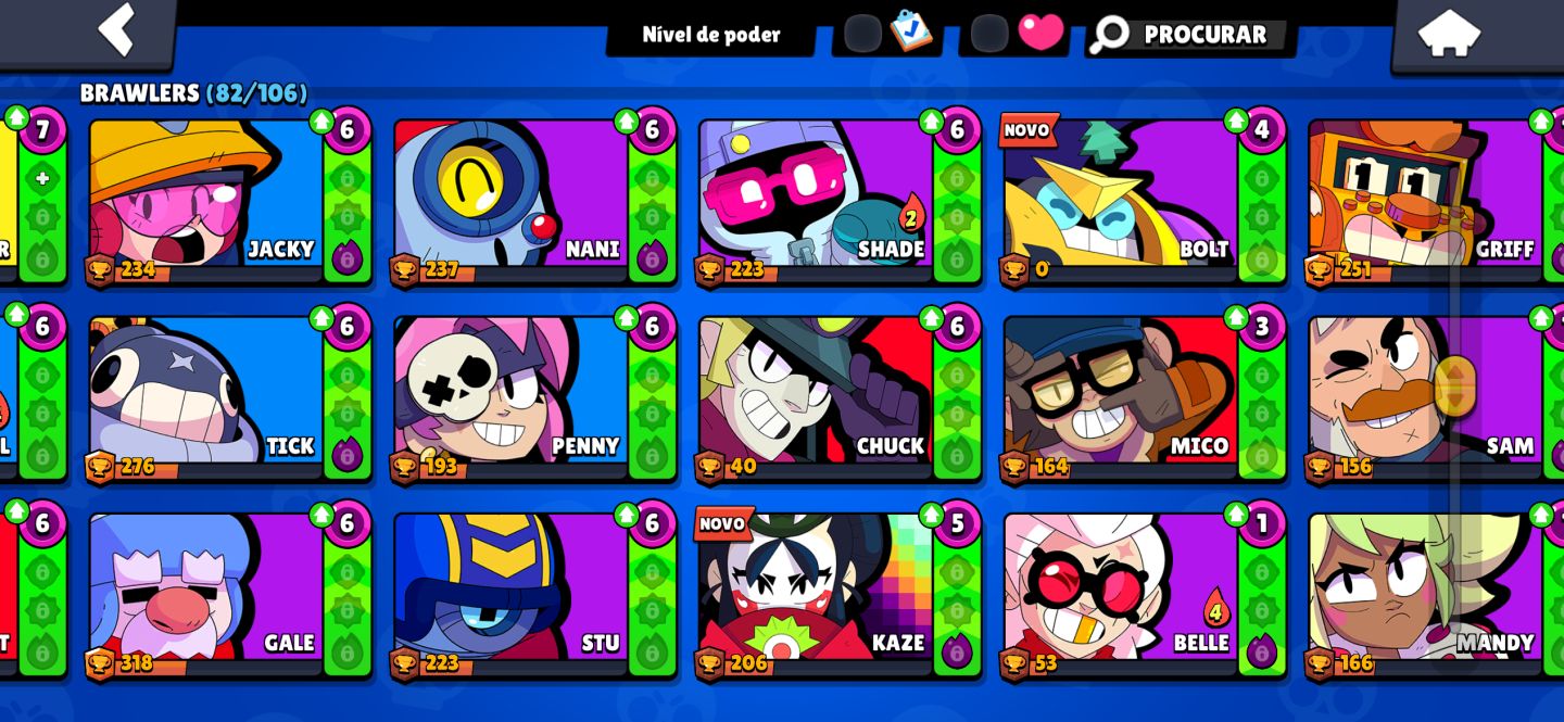 CONTA BRAWL 25K TROFÉU NO PREÇO